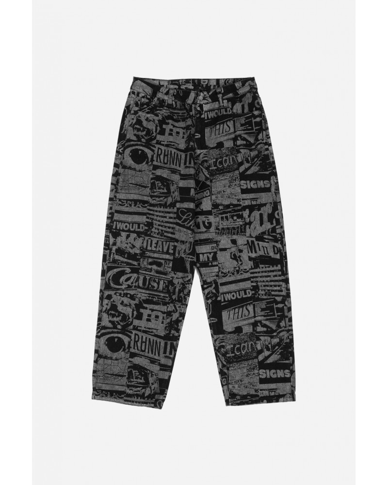 Wasted Paris - Mind Casper Pant - Faded Black