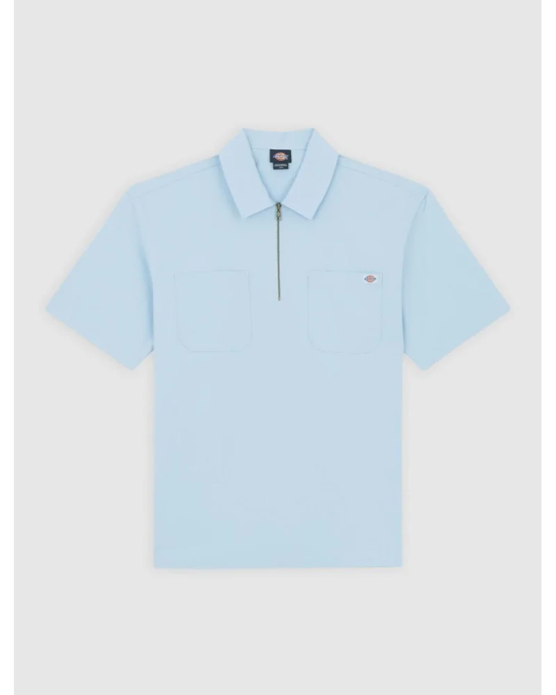 Dickies - Ranch QZ Shirt Ss - Skyway | blockshops