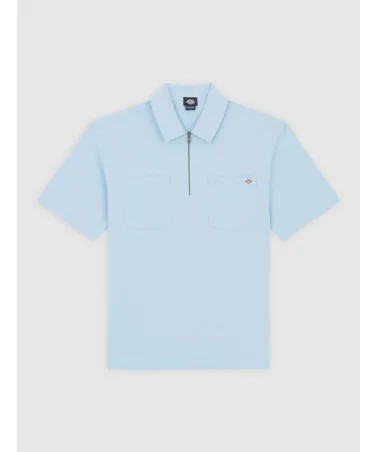 Dickies - Ranch QZ Shirt Ss - Skyway | blockshops