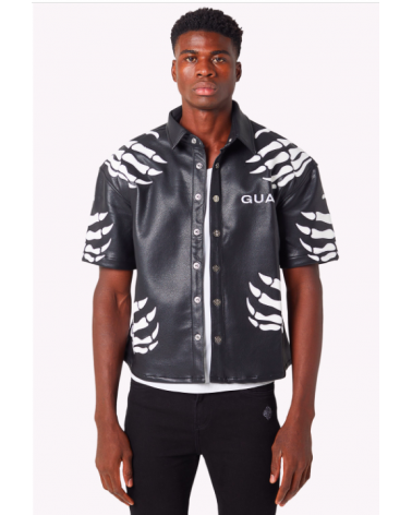 Guapi Clothing - Hell Dragger Leather Shirt - Black