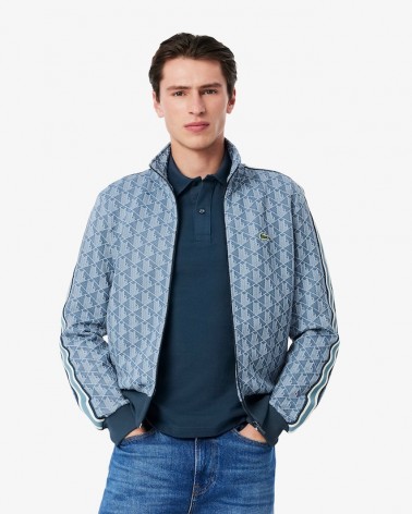 Lacoste - Monogram Track Jacket - Light Blue