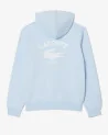 Lacoste - Chest Logo Hoodie - Light Blue