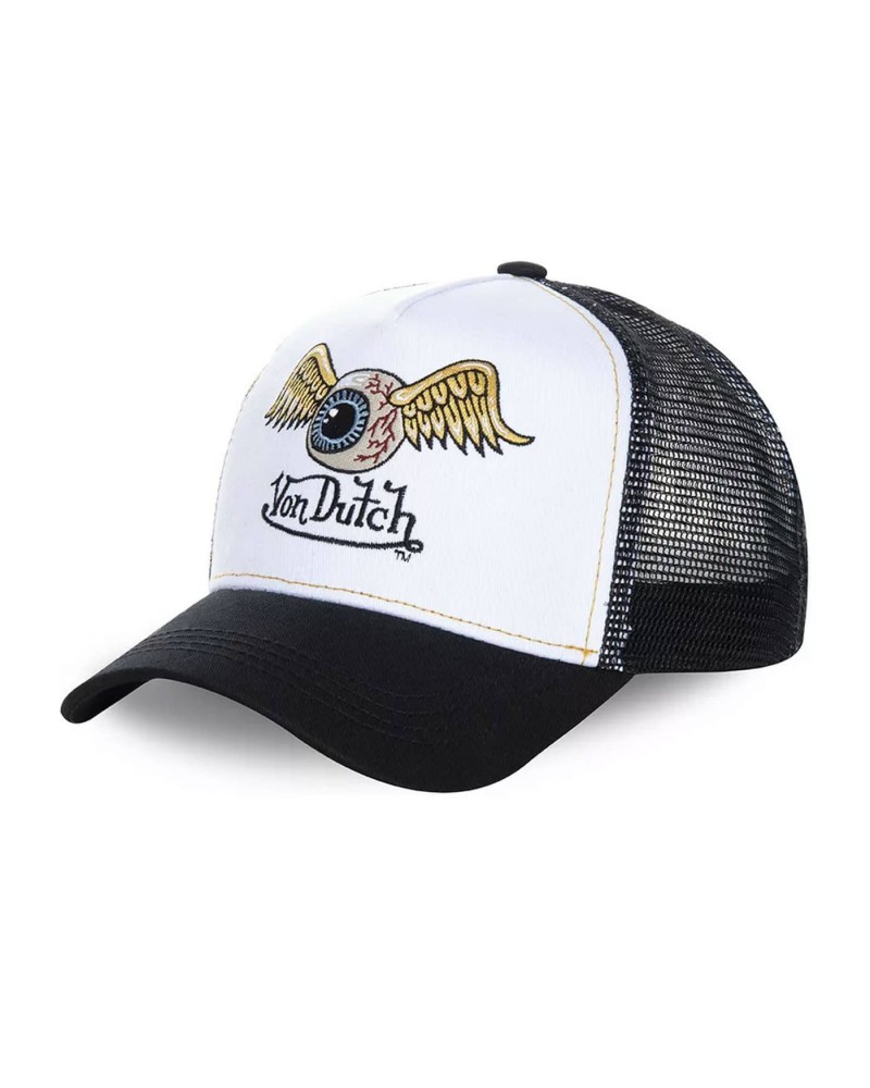 Von Dutch - Cas1 Eye White Trucker Cap - White/Black