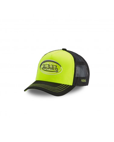 Von Dutch - Fluo Trucker Cap - Yellow/Black