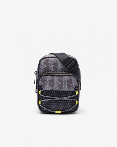 Lacoste - The Blend Mesh Crossover Bag - Black