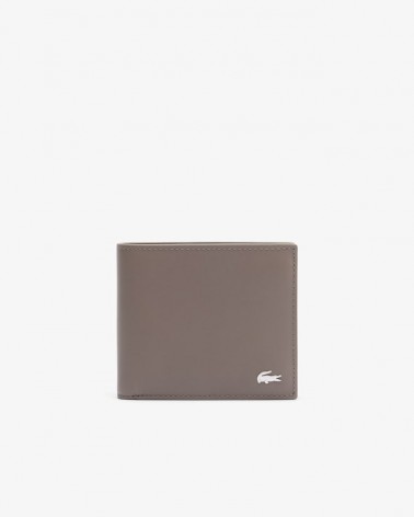 Lacoste - Mid Billfold Leather - Brown