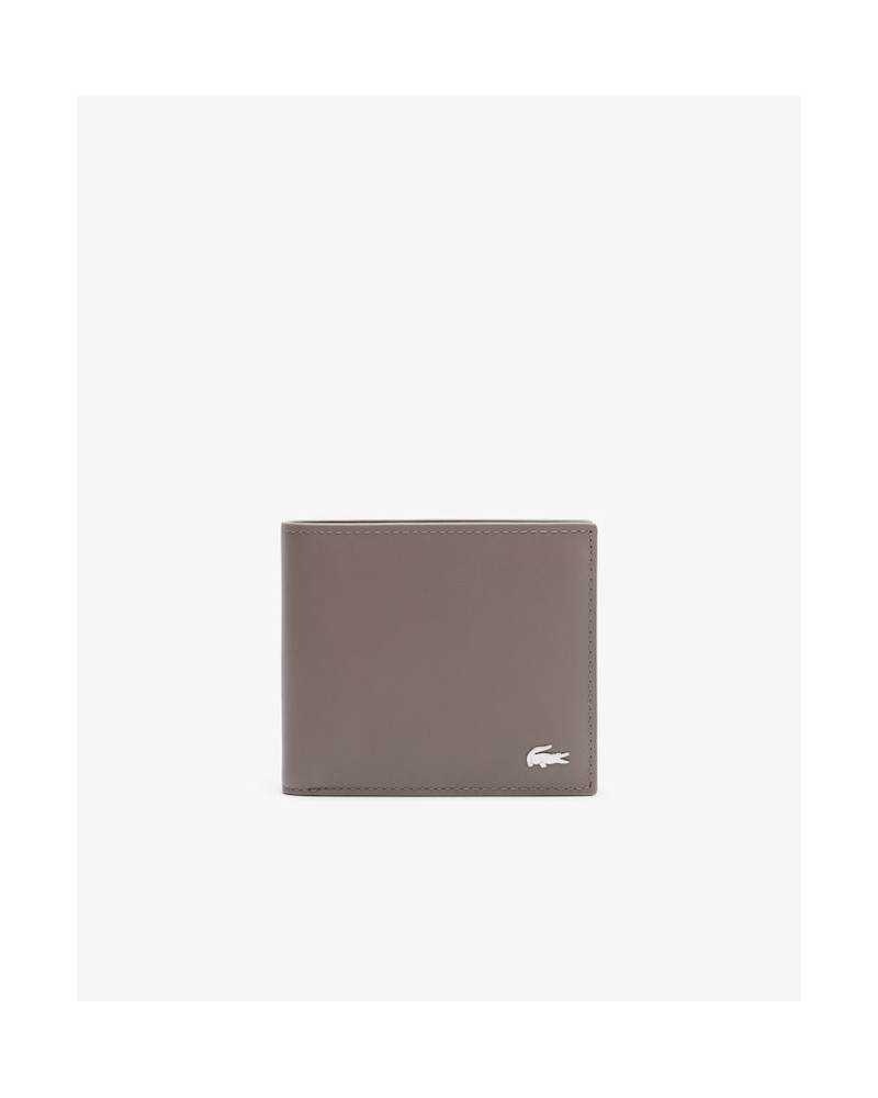 Lacoste - Mid Billfold Leather - Brown