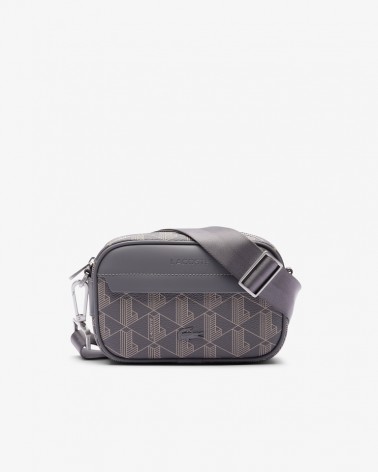 Lacoste - The Blend Small Crossbody Monogram - Grey