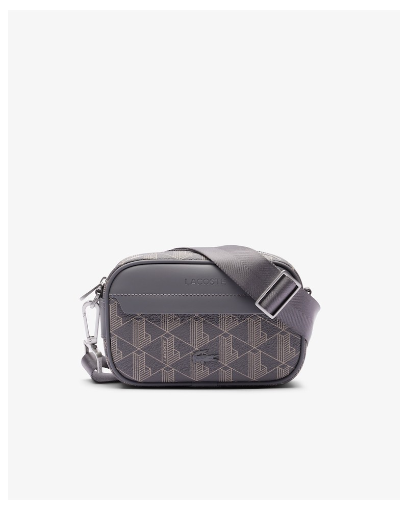 Lacoste - The Blend Small Crossbody Monogram - Grey