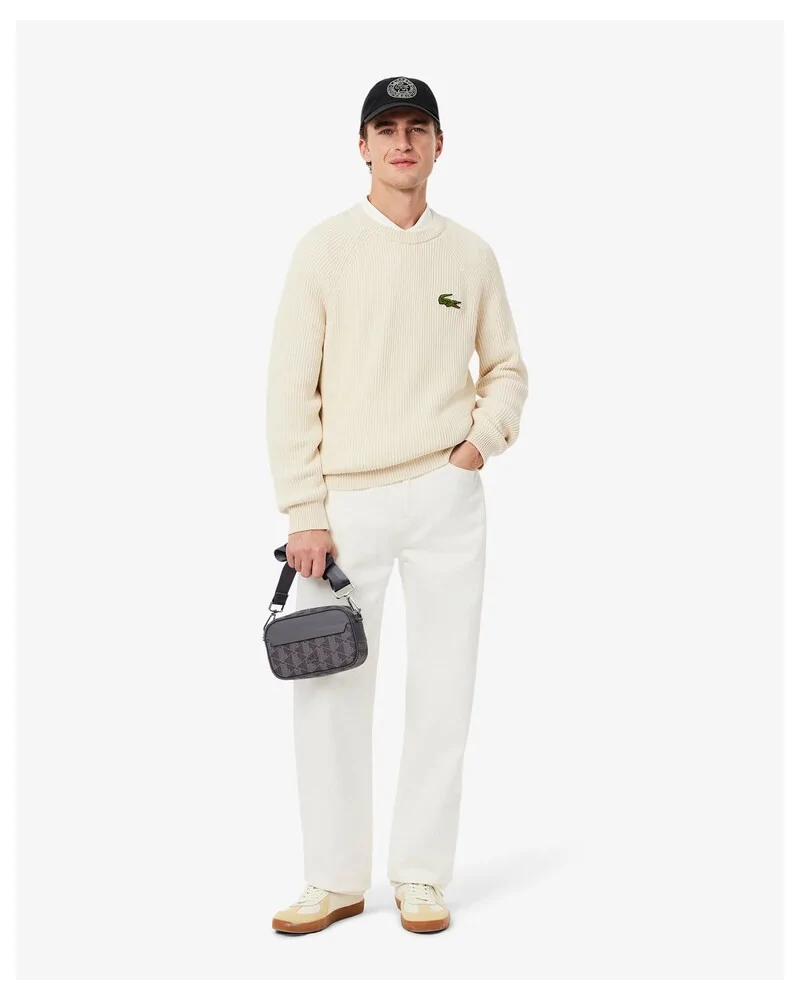 Lacoste - The Blend Small Crossbody Monogram - Grey | blockshops