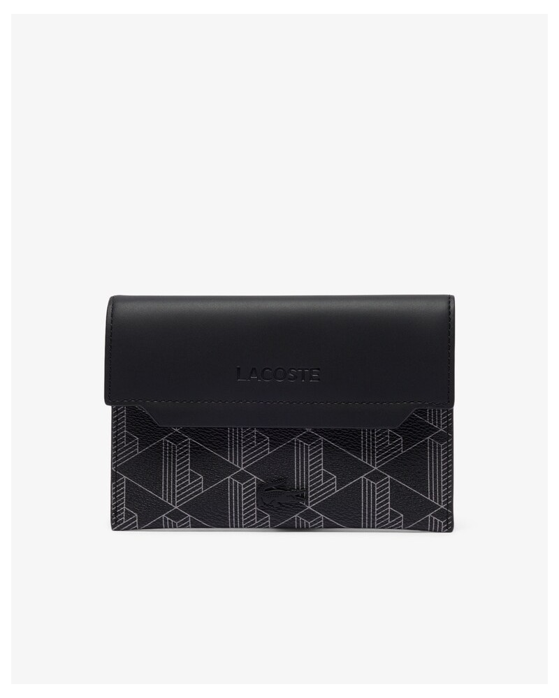 Lacoste - Passport Cover Monogram - Black