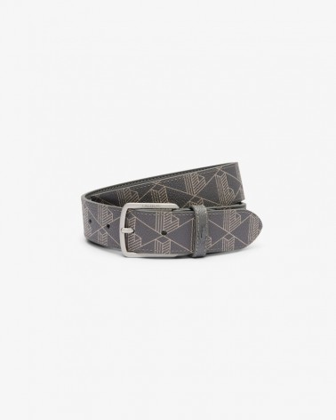 Lacoste - Monogram Belt - Grey