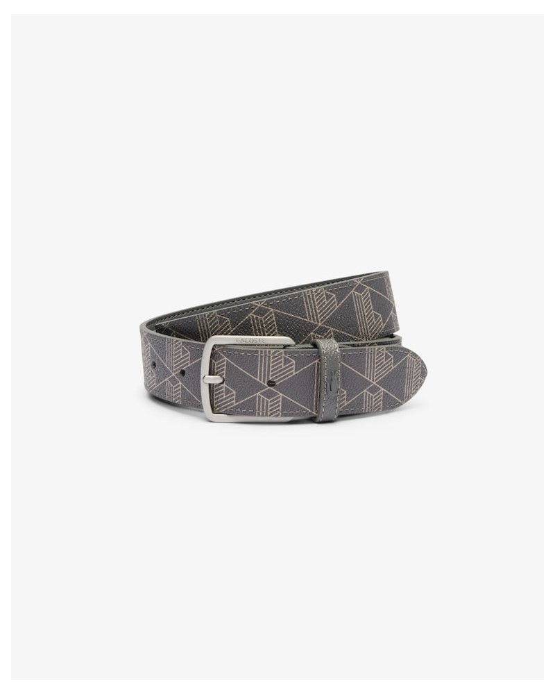 Lacoste - Monogram Belt - Grey