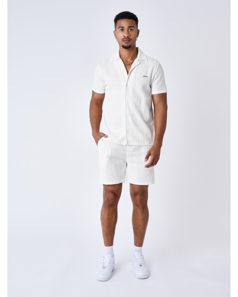 Project X Paris - Casual Knit Short - Off White