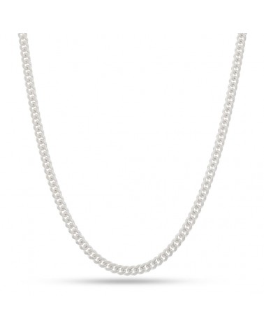 King Ice - 4mm Italian Sterling Mimi Cuban link Chain - Silver