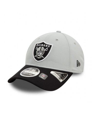 New Era - Las Vegas Raiders NFL 9FORTY Stretch Snap Cap -  White