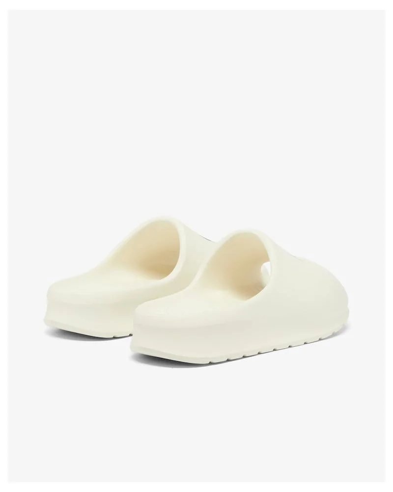 Lacoste - Serve Slide 2.0 Logo - Off White/Green | blockshops