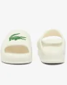 Lacoste - Serve Slide 2.0 Logo - Off White/Green | blockshops