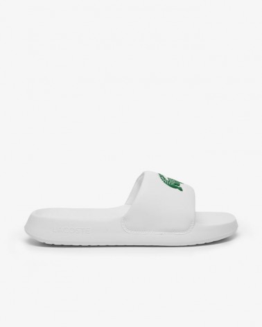 Lacoste - Serve Slide 1.0 Logo - White / Green