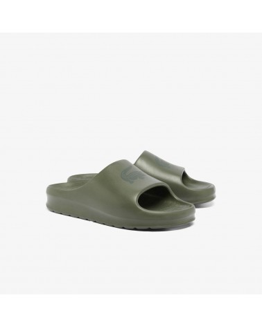 Lacoste - Serve Slide 2.0 Logo - Khaki