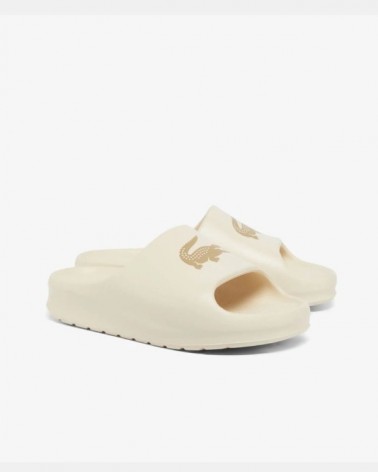 Lacoste - Serve Slide 2.0 - Off White Tan