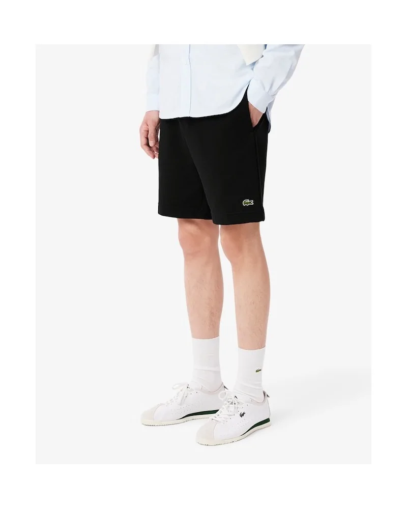 Lacoste - Regular Fit Fleece Shorts - Black | blockshops