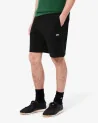 Lacoste - Cotton fleece cargo shorts - Black | blockshops