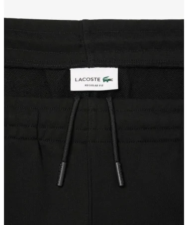 Lacoste - Cotton fleece cargo shorts - Black | blockshops