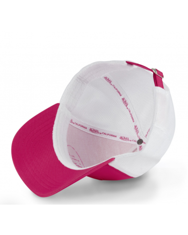 Von Dutch - Rubber Logo Fluo Trucker Cap - Pink