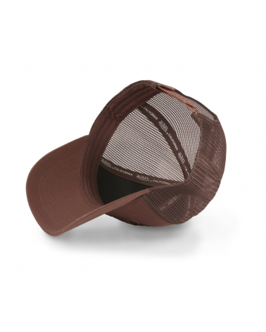 Von Dutch - Rubber Logo Trucker Cap - Brown