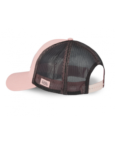 Von Dutch - Leopard Patch Logo Trucker Cap - Pink