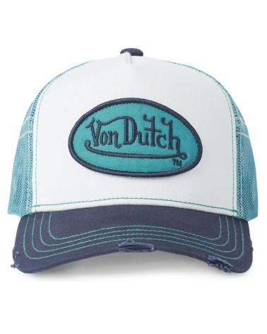 Von Dutch - LOF Trucker Cap - White/Blue