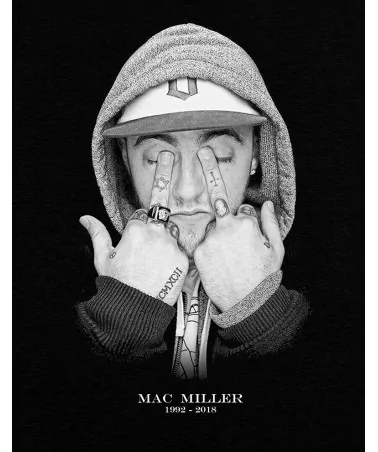 Block Custom - Mac Miller Fxxk Tee - Black | blockshops