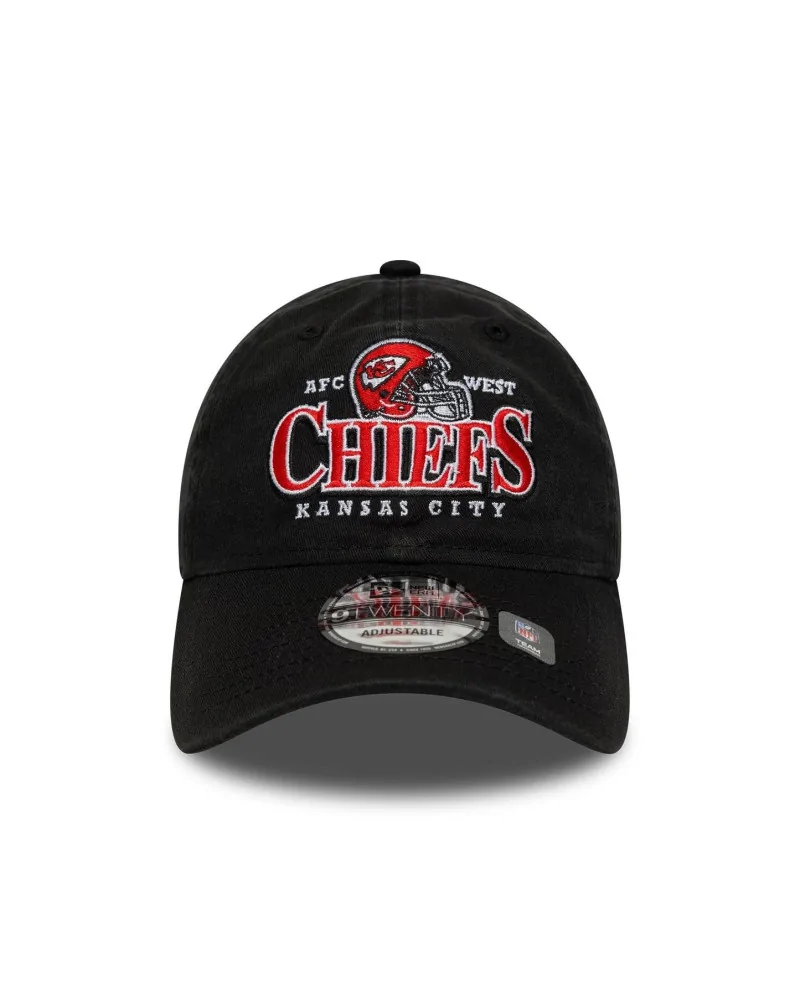 New Era - Kansas City Chiefs NFL Helmet 9TWENTY Adjustable Cap - Bl...
