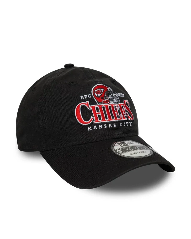 New Era - Kansas City Chiefs NFL Helmet 9TWENTY Adjustable Cap - Bl...