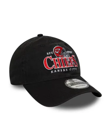 New Era - Kansas City Chiefs NFL Helmet 9TWENTY Adjustable Cap - Bl...