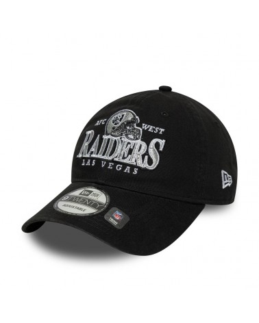 New Era- NFL 9TWENTY de Los Vegas Raiders gorra-Negro