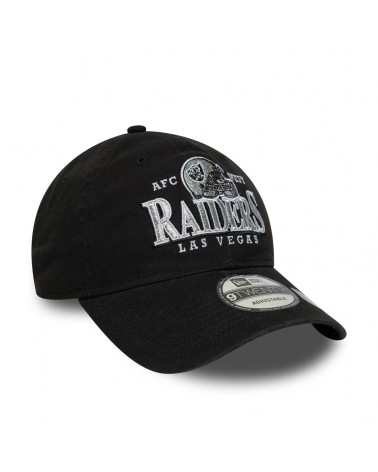 New Era- NFL 9TWENTY de Los Vegas Raiders gorra-Negro