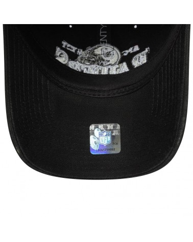 New Era- NFL 9TWENTY de Los Vegas Raiders gorra-Negro