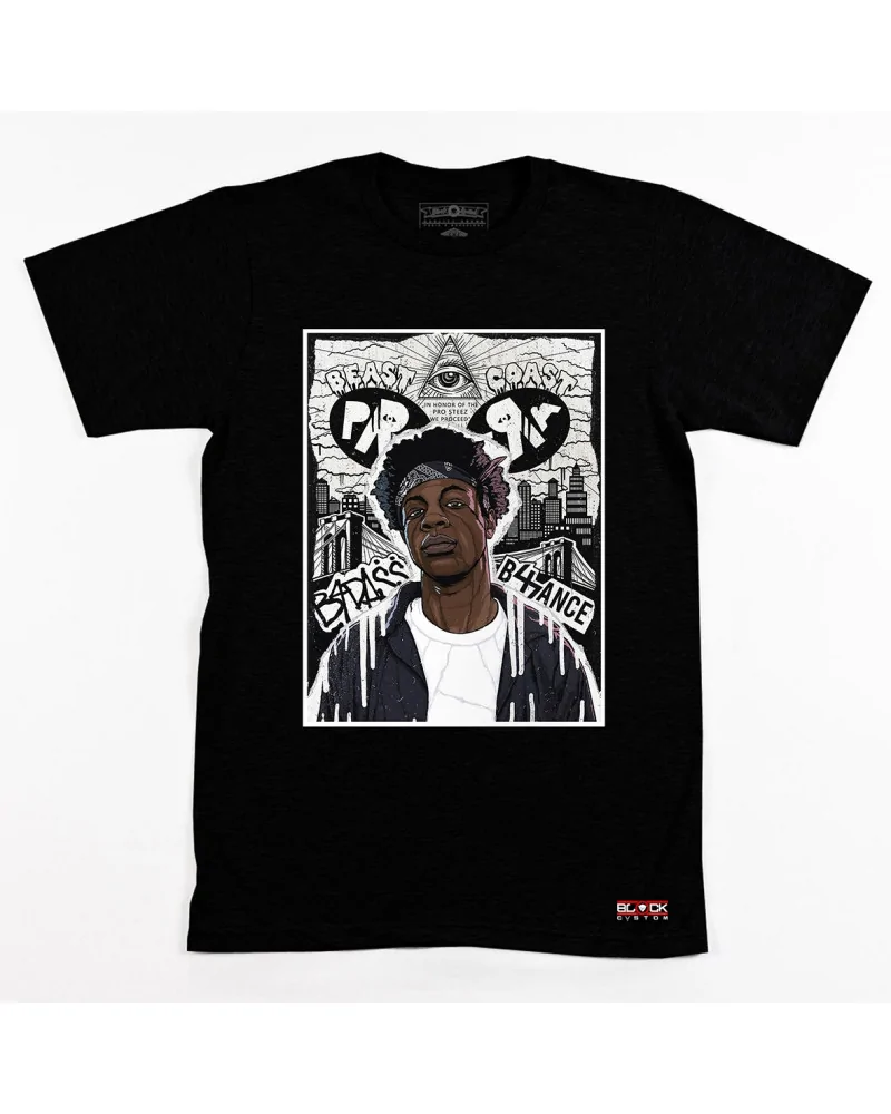 Block Custom - Joey Badass Pro Era Tee - Black | blockshops