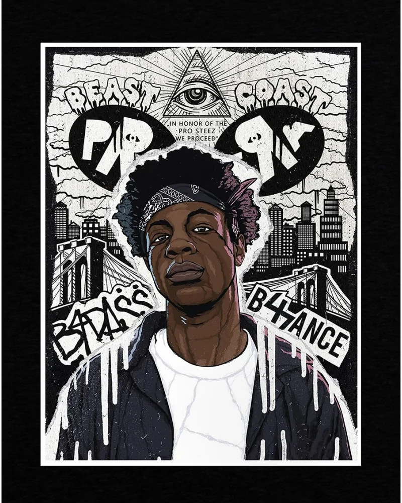 Block Custom - Joey Badass Pro Era Tee - Black | blockshops