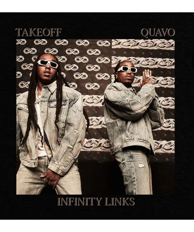 Block Custom - TakeOff & Quavo Infinity Links Tee - Black | blockshops