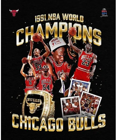 Block Custom - Bulls 19091 Champions Tee - Black | blockshops