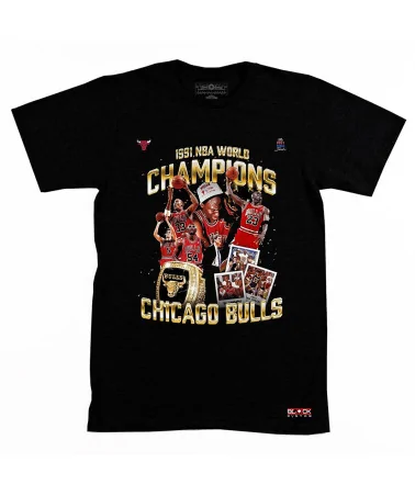 Block Custom - Bulls 19091 Champions Tee - Black | blockshops