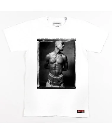 Block Custom - Tupac Portrait Film Tee - White | blockshops