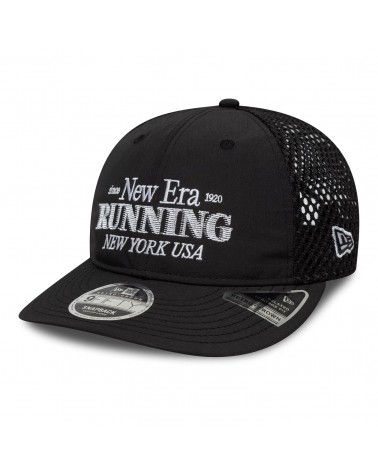 New Era - Running Retro Crown 9FIFTY Cap - Schwarz