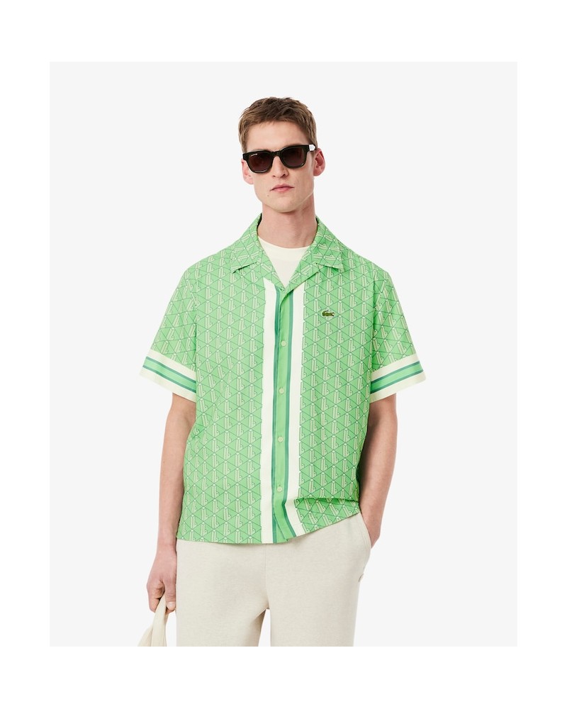 Lacoste - Monogram Shirt - Light Green