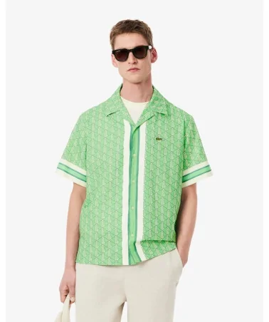 Lacoste - Monogram Shirt - Light Green