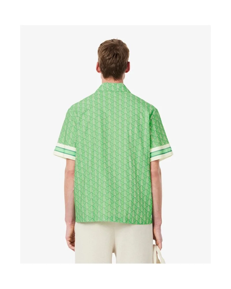 Lacoste - Monogram Shirt - Light Green | blockshops