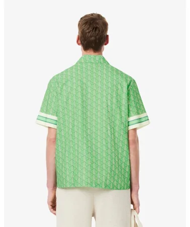 Lacoste - Monogram Shirt - Light Green | blockshops